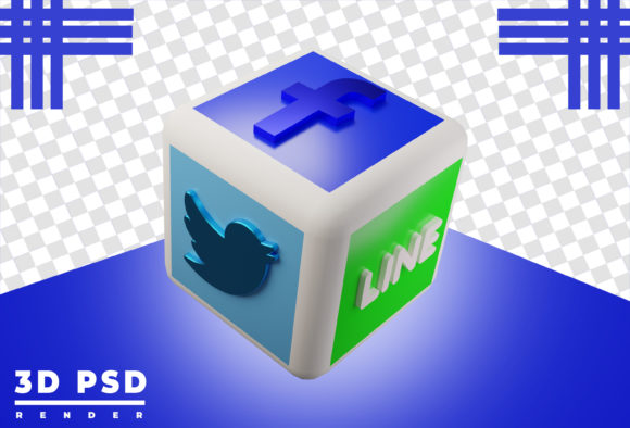 3D Logo Sosial Media Template: Elevate Your Brand
