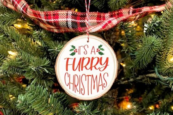 It's a Furry Cristmas Ornaments: A Cozy Digital Asset