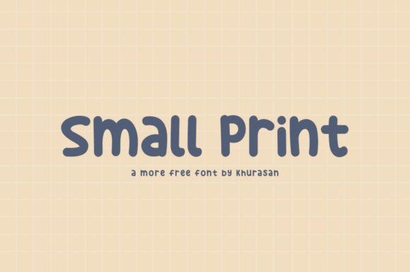 Small Print: Elevating Your Designs with a Modern Display Font