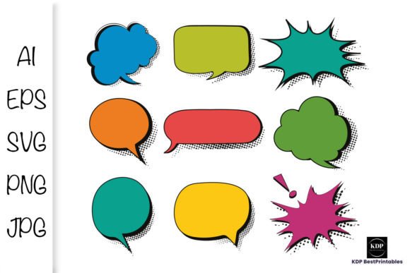 Unleash Your Voice with Comic Speech Bubble Collection1