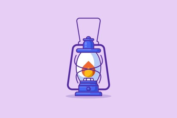 Unlock Creative Energy with Petromax Lamp Cartoon Design